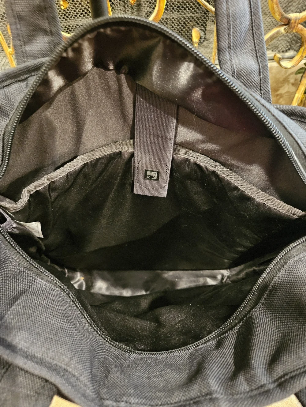 OGIO Melrose Women's Strom Gray Tote/Computer Bag with Button and Tie Accent